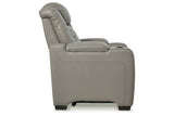 Backtrack Gray Power Recliner