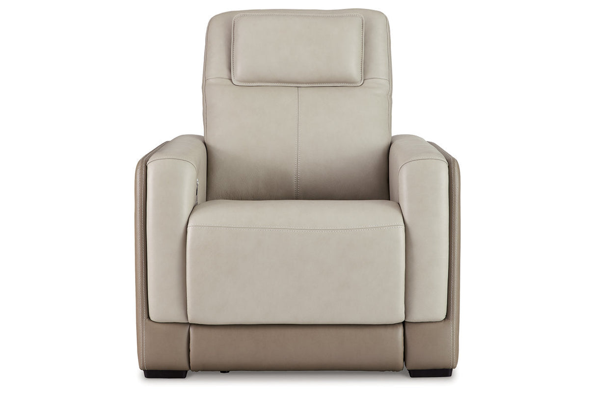 Battleville Almond Power Reclining Sofa, Loveseat and Recliner