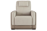 Battleville Almond Power Reclining Sofa, Loveseat and Recliner