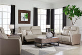 Battleville Almond Power Reclining Sofa, Loveseat and Recliner