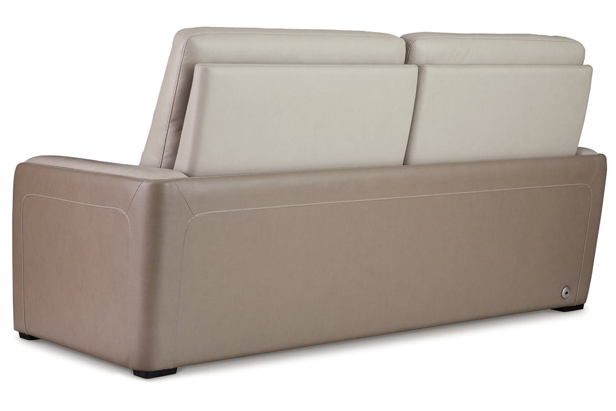 Battleville Almond Power Reclining Sofa, Loveseat and Recliner