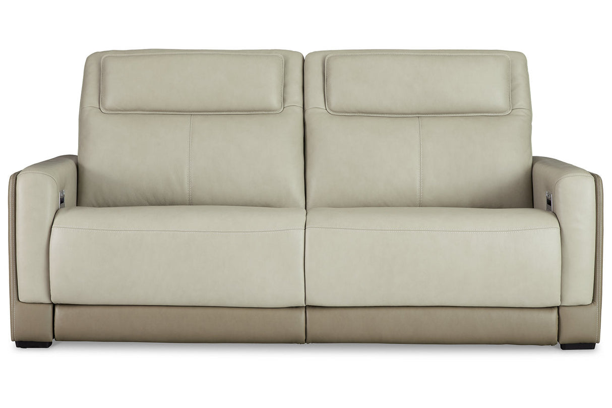 Battleville Almond Power Reclining Sofa