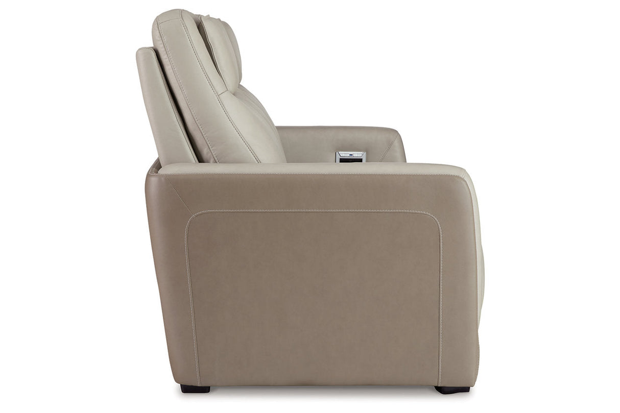 Battleville Almond Power Reclining Sofa, Loveseat and Recliner