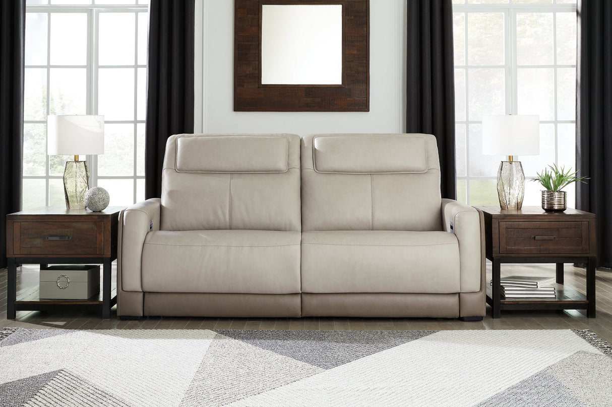 Battleville Almond Power Reclining Sofa, Loveseat and Recliner