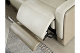 Battleville Almond Power Reclining Loveseat