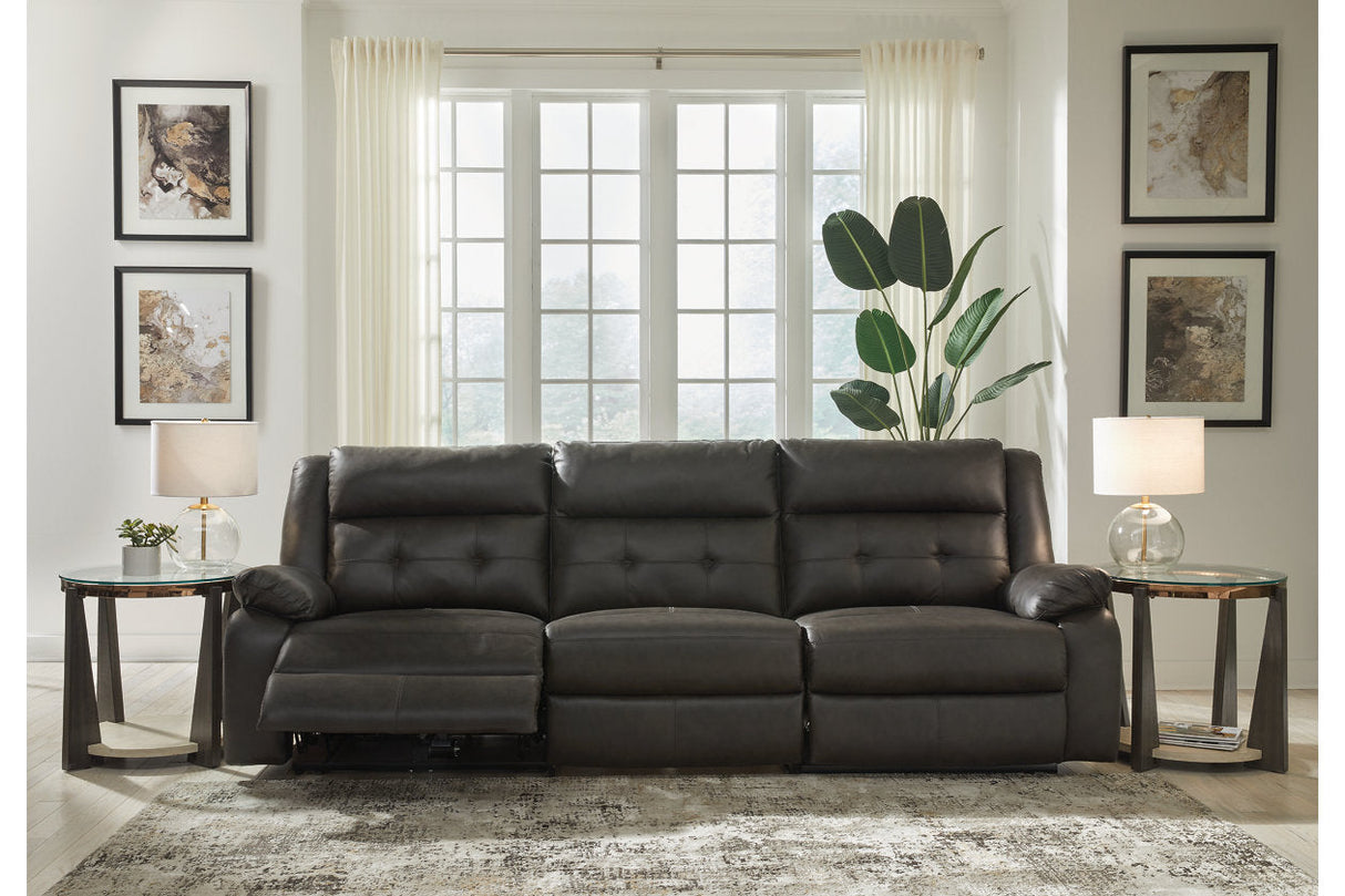 Mackie Pike Storm 3-Piece Power Reclining Sectional Sofa