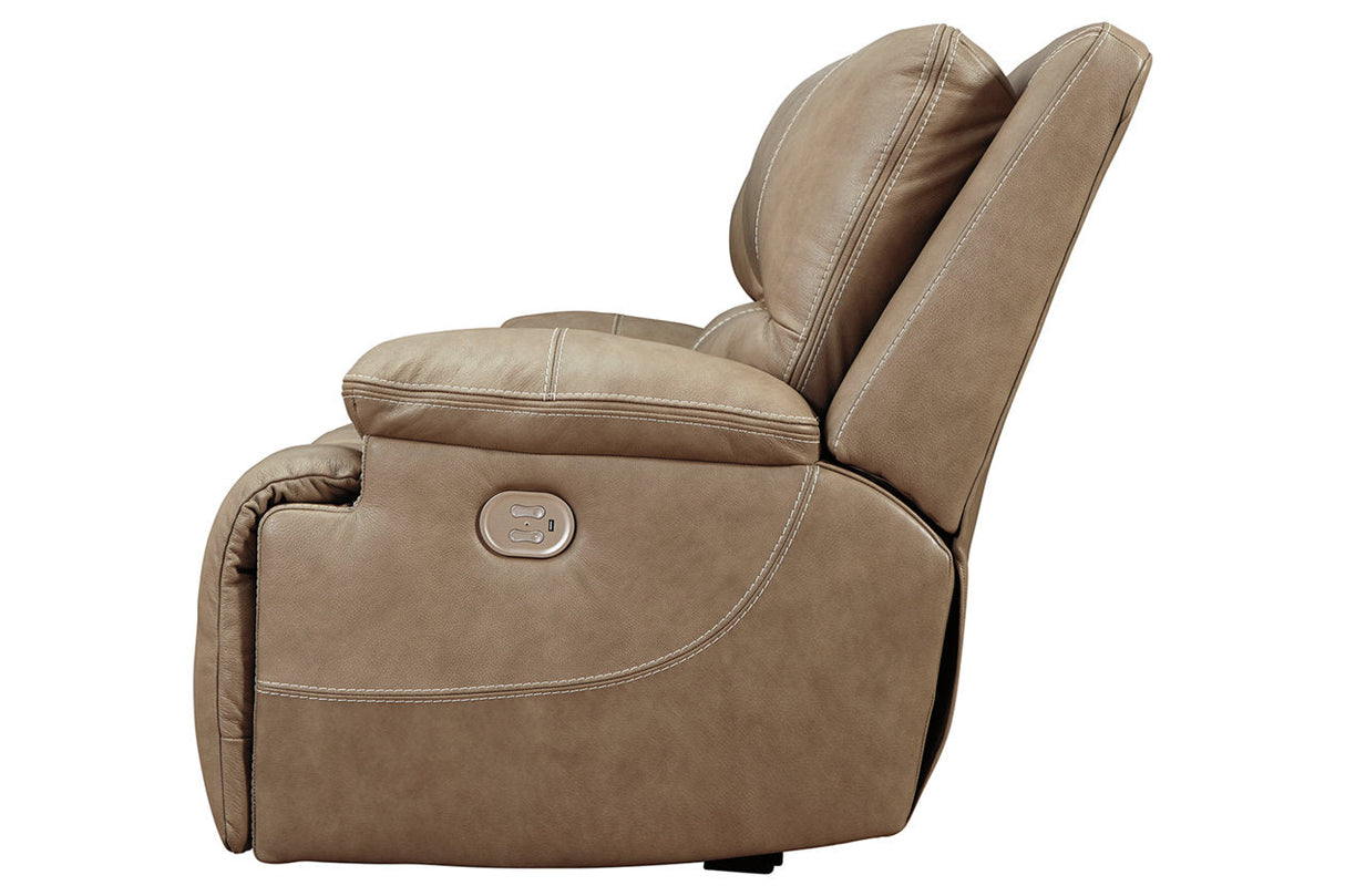 Ricmen Putty Power Reclining Sofa