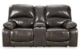 Hallstrung Gray Power Reclining Living Room Set