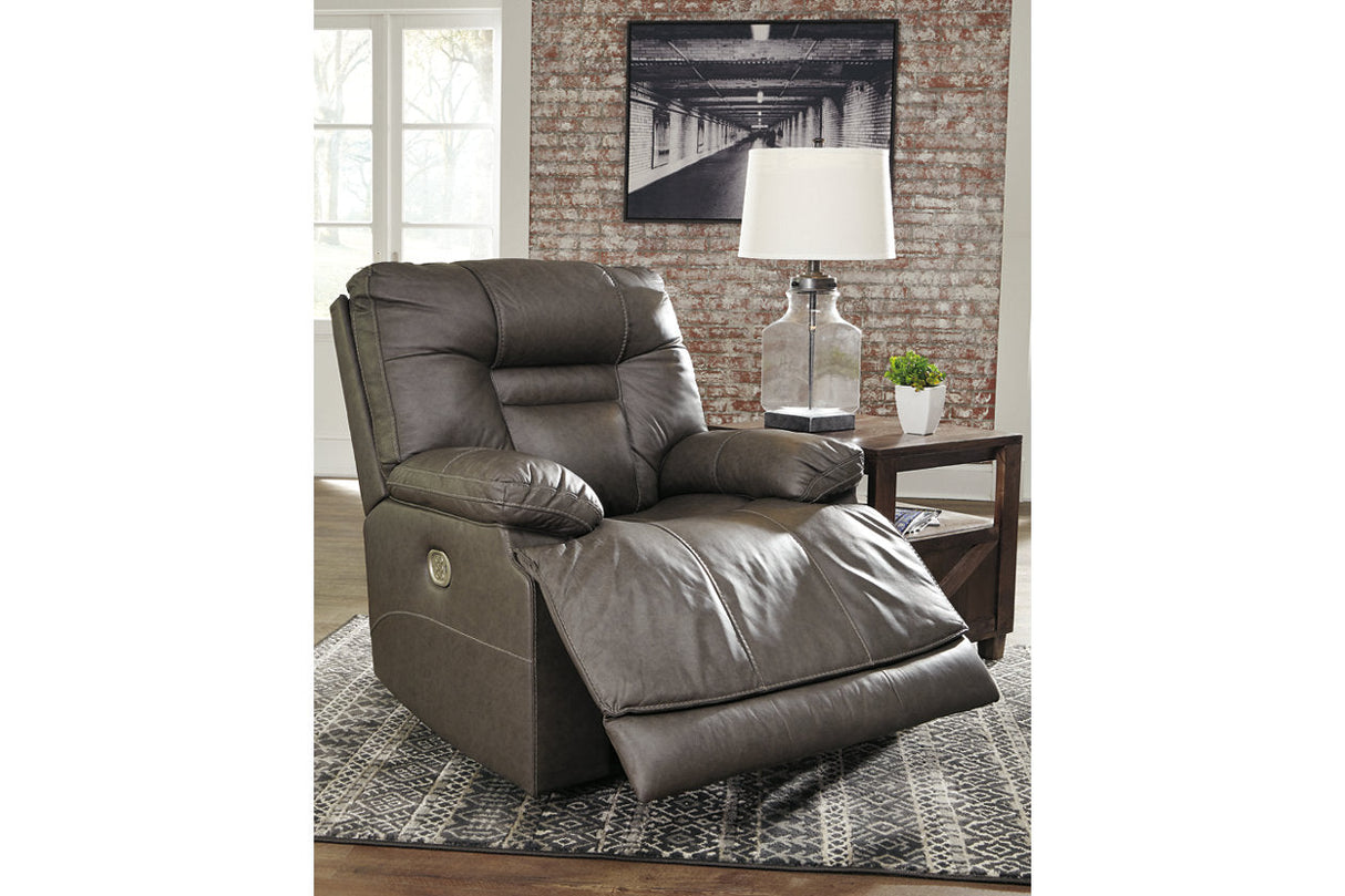 Wurstrow Smoke Power Recliner