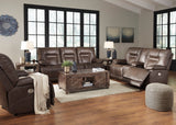 Wurstrow Umber Power Reclining Living Room Set