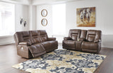 Wurstrow Umber Power Reclining Living Room Set