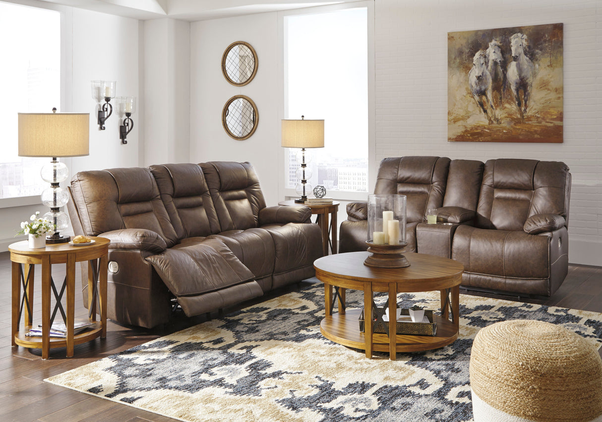 Wurstrow Umber Power Reclining Living Room Set