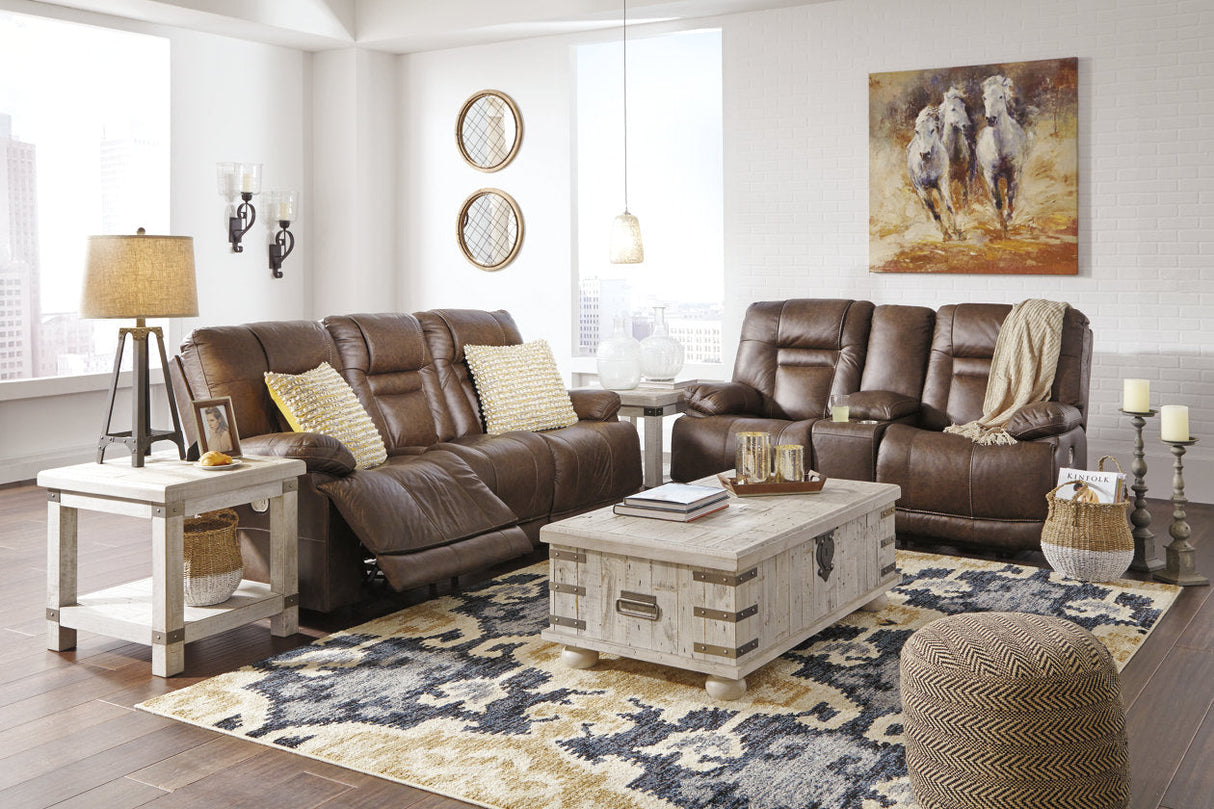 Wurstrow Umber Power Reclining Sofa