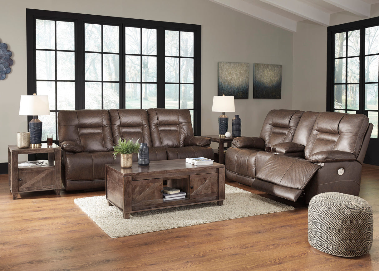 Wurstrow Umber Power Reclining Living Room Set