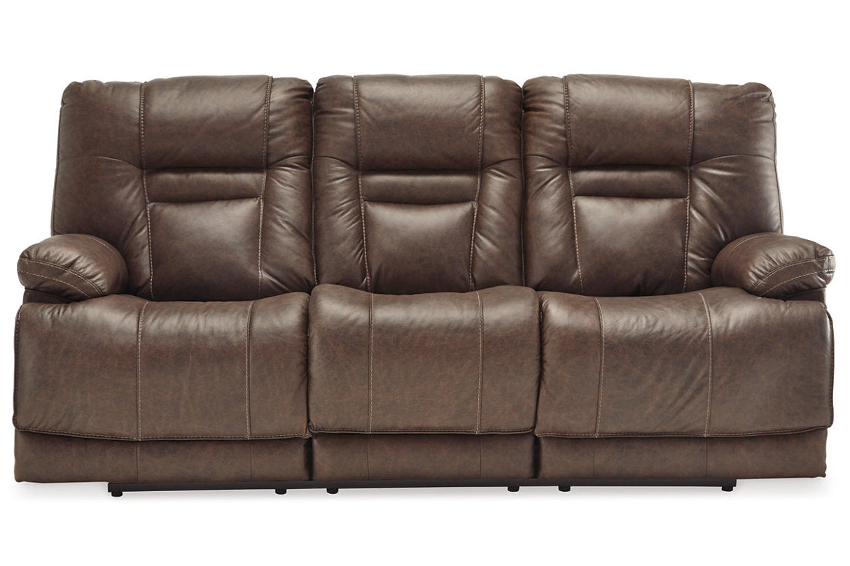 Wurstrow Umber Power Reclining Sofa and Loveseat