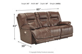 Wurstrow Umber Power Reclining Sofa