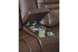 Wurstrow Umber Power Reclining Loveseat