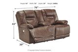 Wurstrow  Power Reclining Sofa, Loveseat and Recliner