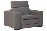 Texline Gray Power Recliner