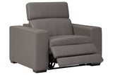 Texline Gray Power Recliner