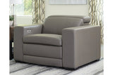 Texline Gray Power Recliner