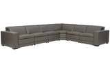 Texline Gray 7-Piece Power Reclining Sectional