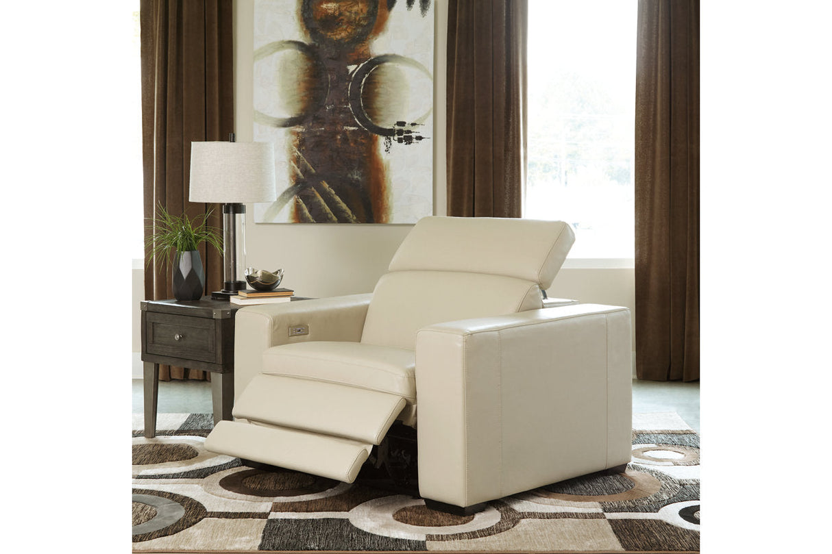 Texline Sand Power Recliner