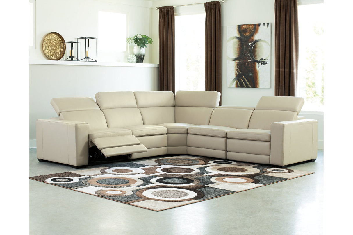 Texline Sand 6-Piece Power Reclining Sectional