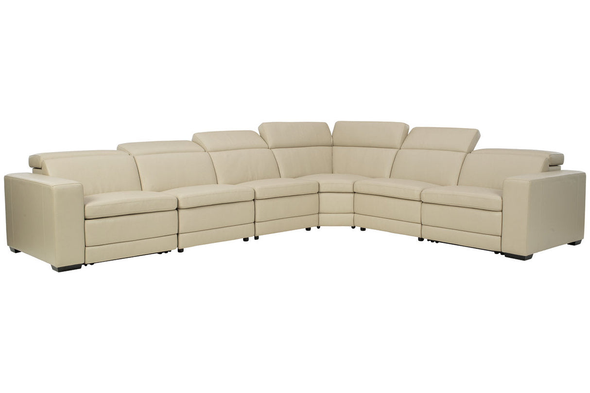 Texline Sand 7-Piece Power Reclining Sectional