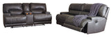 Leesworth Dark Power Reclining Living Room Set