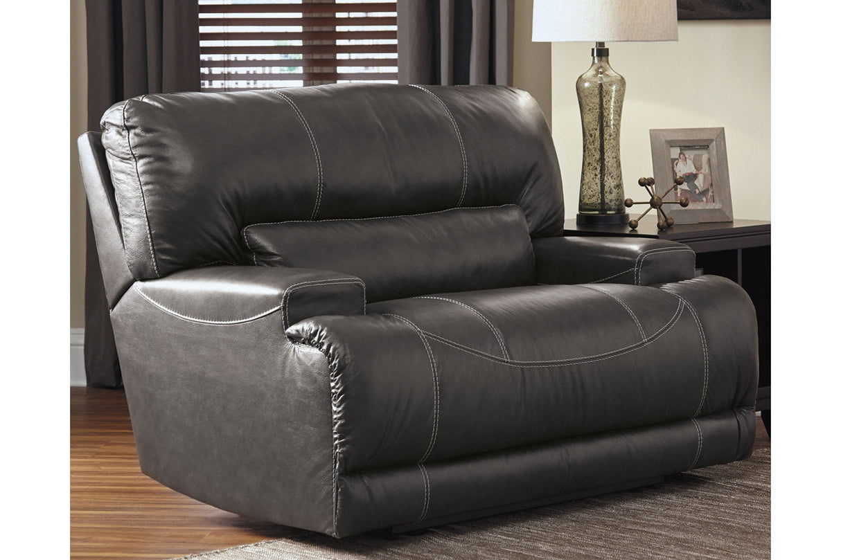 McCaskill Gray Oversized Power Recliner