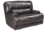 McCaskill Gray Oversized Recliner