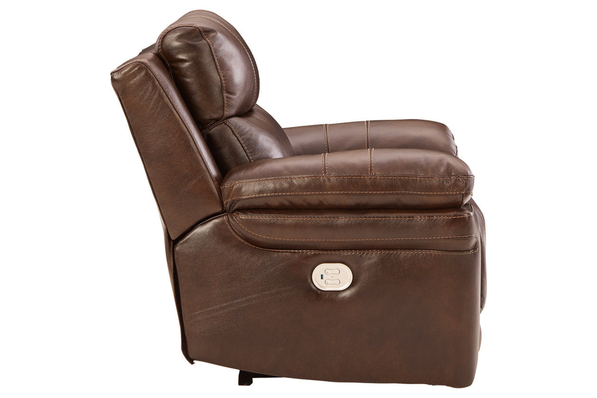 Edmar Chocolate Power Recliner