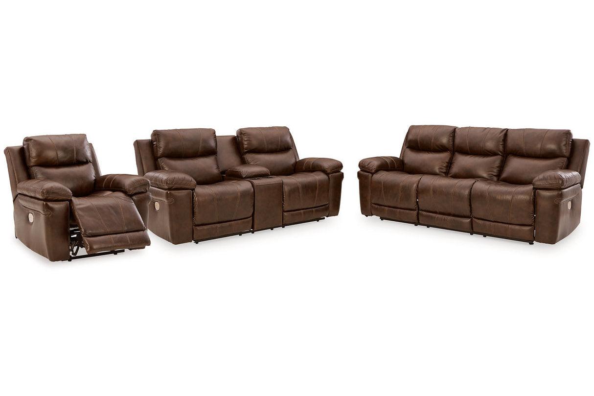 Edmar  Power Reclining Sofa, Loveseat and Recliner