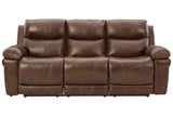 Edmar Chocolate Power Reclining Sofa