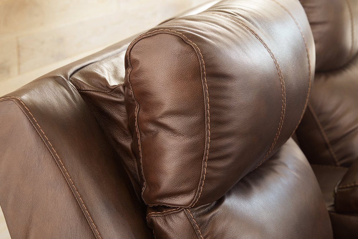 Edmar Chocolate Power Reclining Sofa