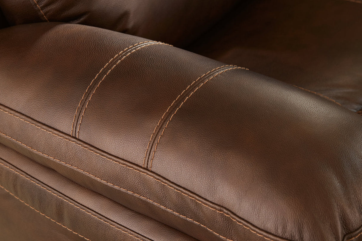 Edmar Chocolate Power Reclining Sofa