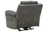 Edmar Charcoal Power Recliner