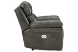 Edmar Charcoal Power Recliner