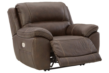 Dunleith Chocolate Power Recliner