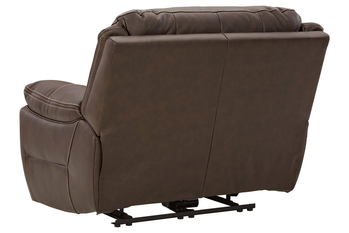 Dunleith Chocolate Power Recliner