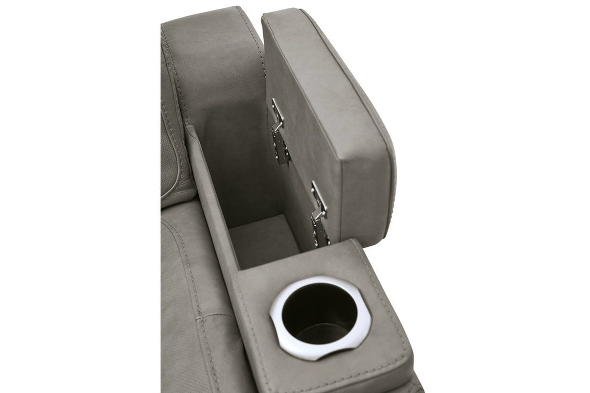 The Man-Den Gray Power Recliner