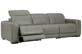 Correze Gray 3-Piece Power Reclining Sofa