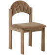 Ulani Dining Chair, Light Brown, Set of 2 by Dovetail at Eve Furniture