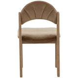 Ulani Dining Chair, Light Brown, Set of 2 by Dovetail at Eve Furniture