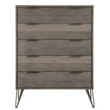 Urbanite Gray Panel Bedroom Set by Homelegance at Eve Furniture