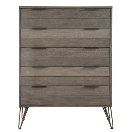 Urbanite Gray Panel Bedroom Set by Homelegance at Eve Furniture