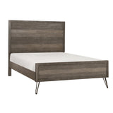 Urbanite Gray Panel Bedroom Set by Homelegance at Eve Furniture