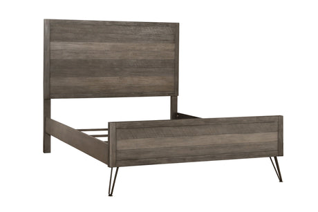 Urbanite Gray Panel Bedroom Set by Homelegance at Eve Furniture