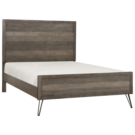 Urbanite Gray Queen Panel Bed by Homelegance at Eve Furniture